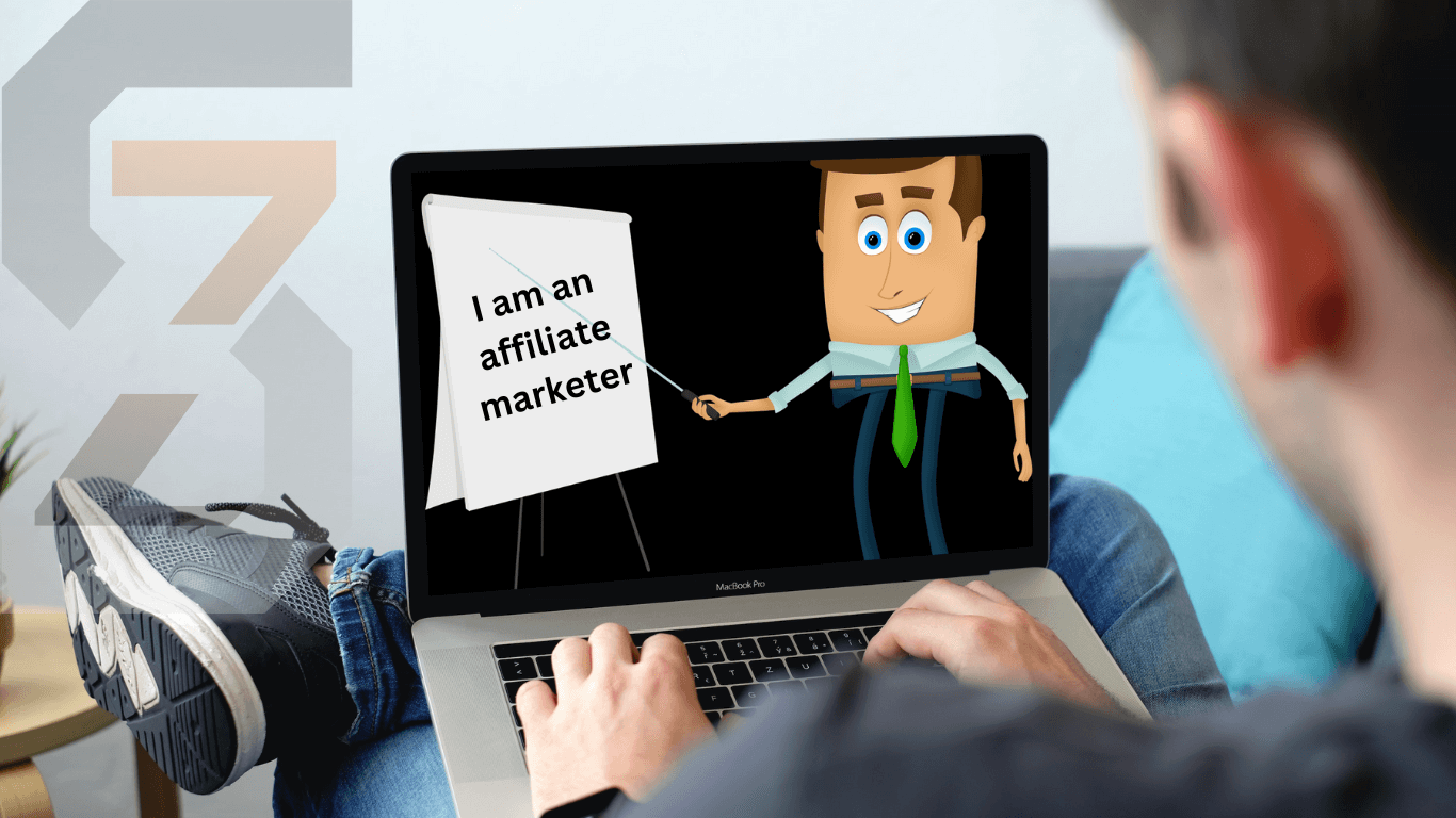 an affiliate marketer