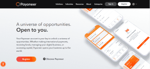 Payoneer account setup