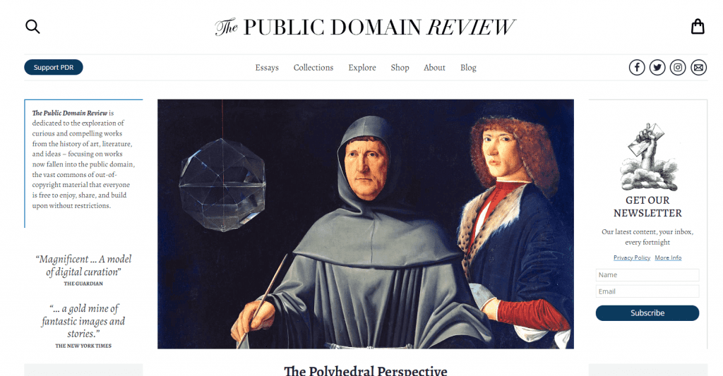 The public domain preview