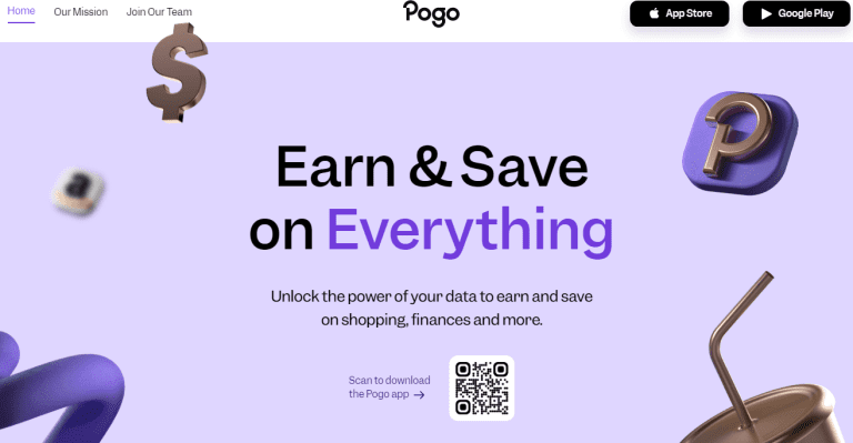 earn and save on pogo app