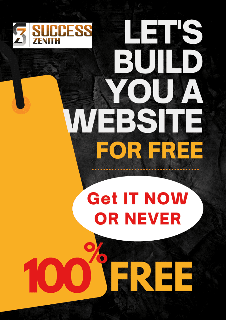 let us build you a website for free