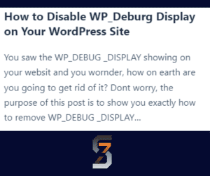 How to disable the wp debug on your website 12