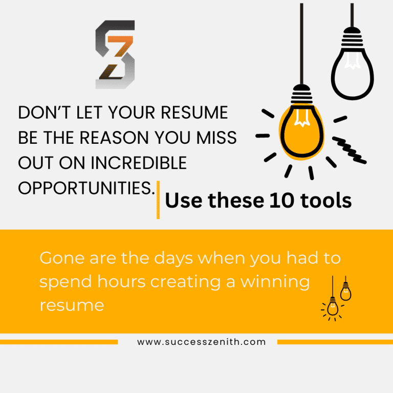 10 resume creation tool