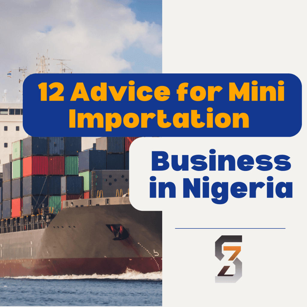 12 Advice for Mini Importation