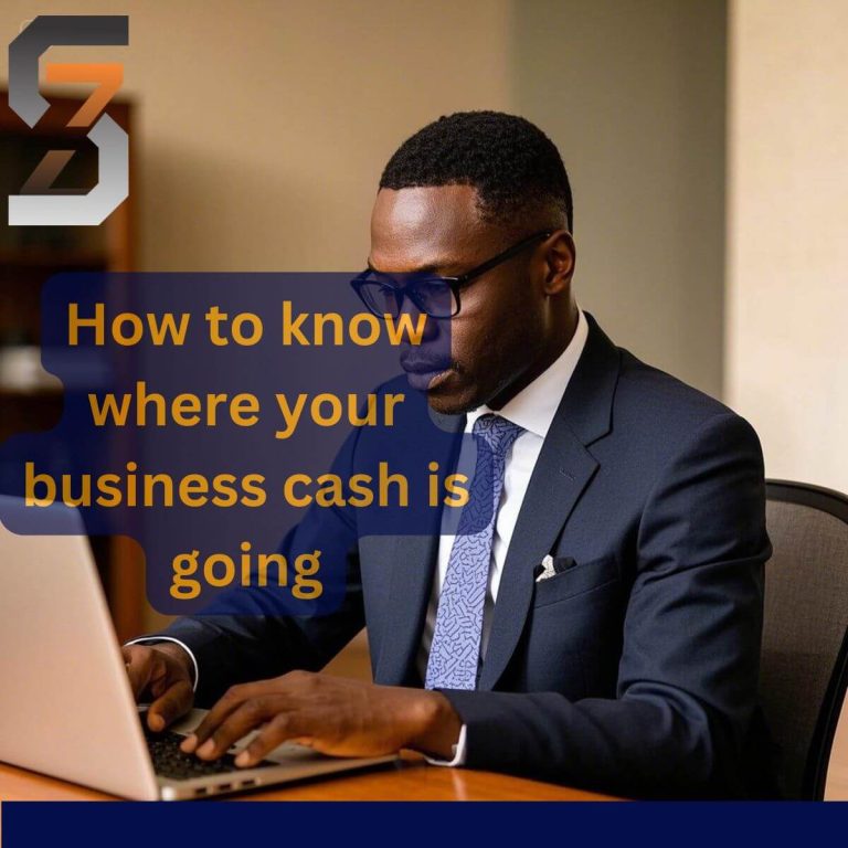 A man doing his cash flow management with a laptop