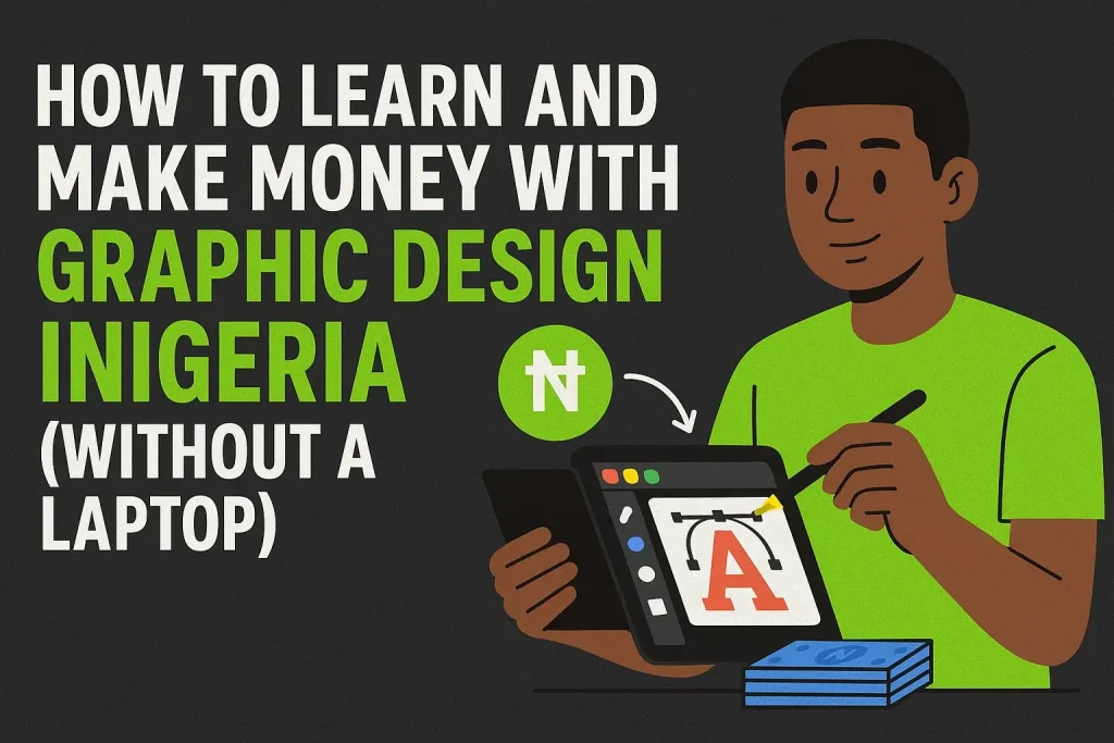 How to Learn and Make Money with Graphic Design in Nigeria (Without a laptop)